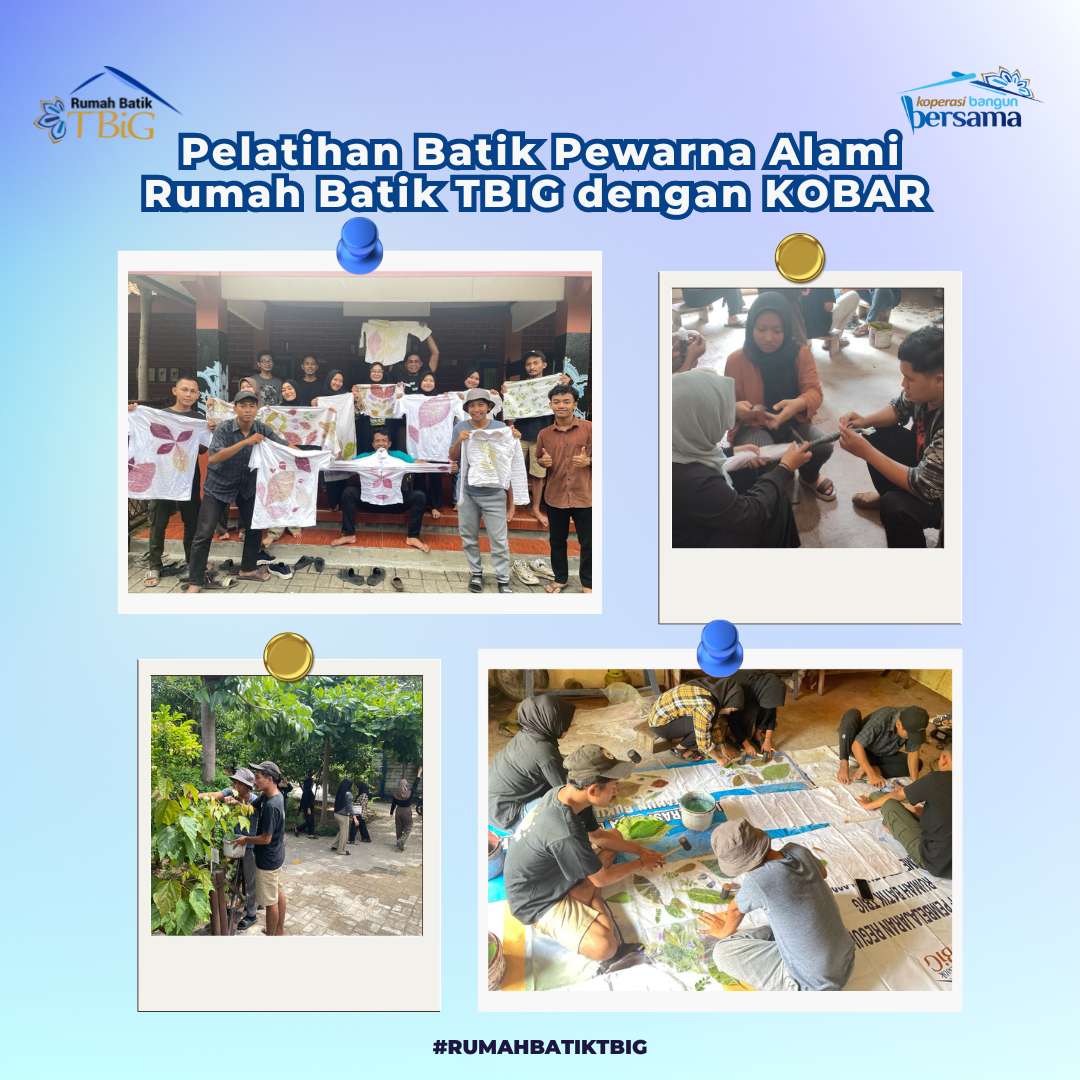 Kunjungan KOBAR ke Rumah Batik TBIG