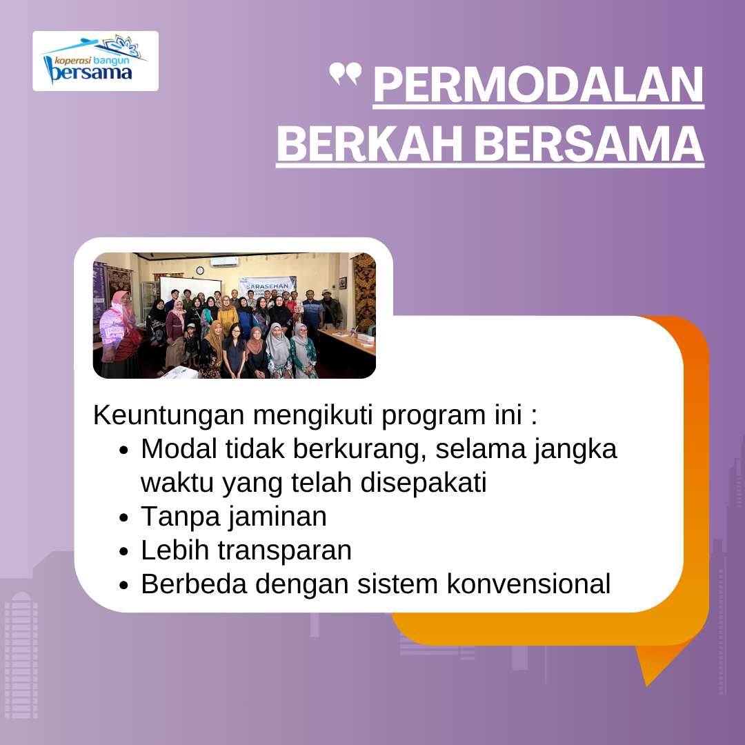 KBB Luncurkan Program: Permodalan Berkah Bersama